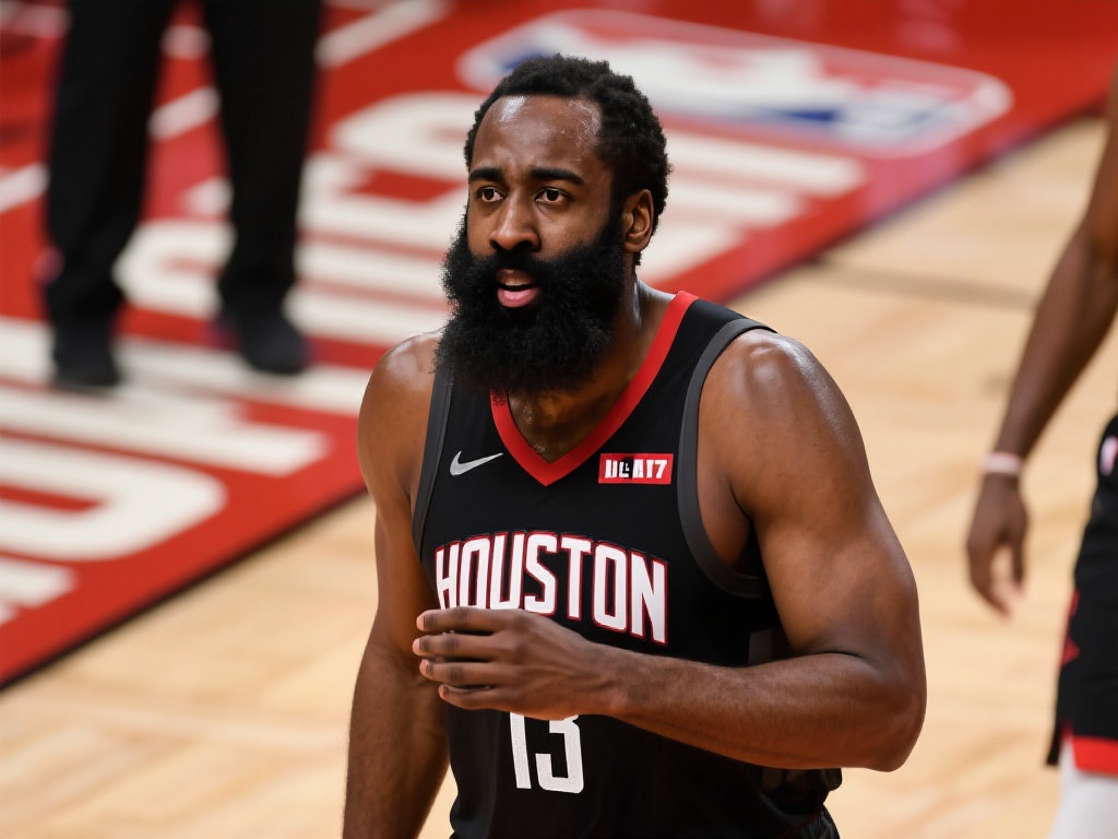 在本赛季的重要比赛中，哈登被寄予厚望。然